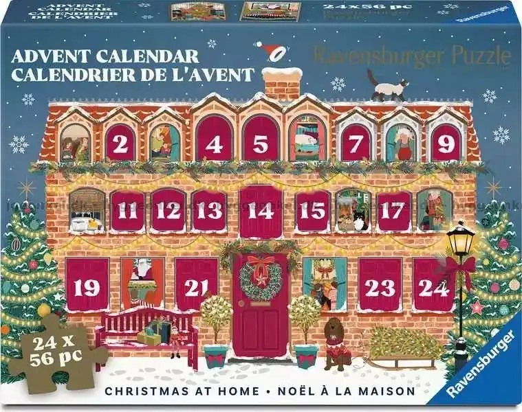 Julkalender Det mysiga huset, 24x56 bitar - Kanonpris