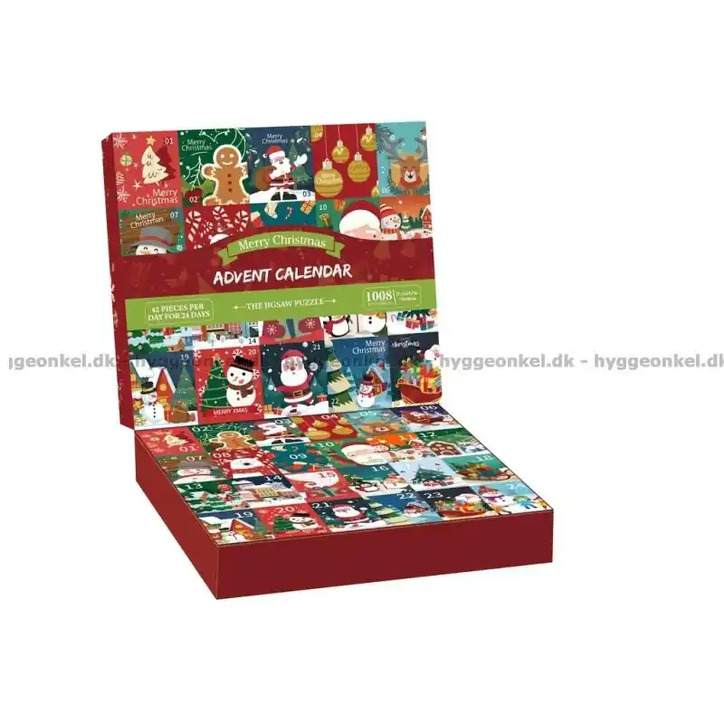 Julkalender God jul, 24x42 bitar - Populärt just nu