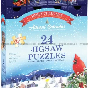 Sista chansen | Julkalender Julmotiv, 24x50 bitar