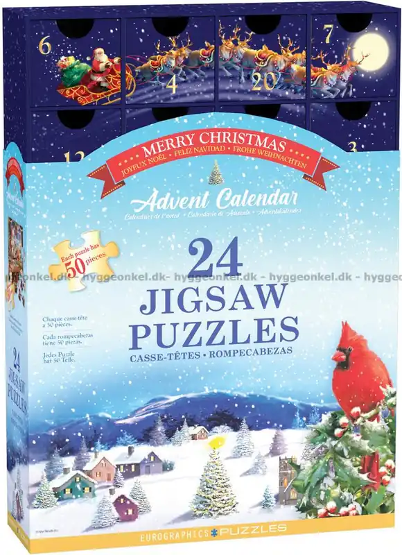 Sista chansen | Julkalender Julmotiv, 24x50 bitar