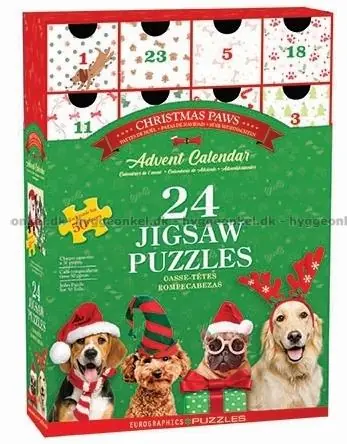 Julkalender Julvalpar, 24x50 bitar - Specialerbjudande