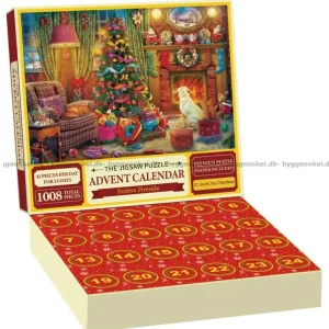 Julkalender Mys vid brasan, 24x42 bitar | Spara mer