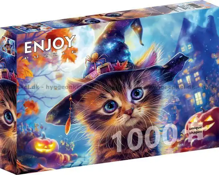 Kanonpris - Katt-häxan i månsken, 1000 bitar