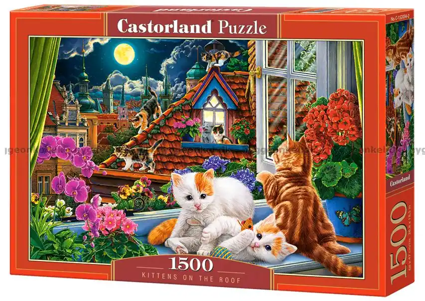 Kattungar på taket 1500 bitar | Fabrikspris