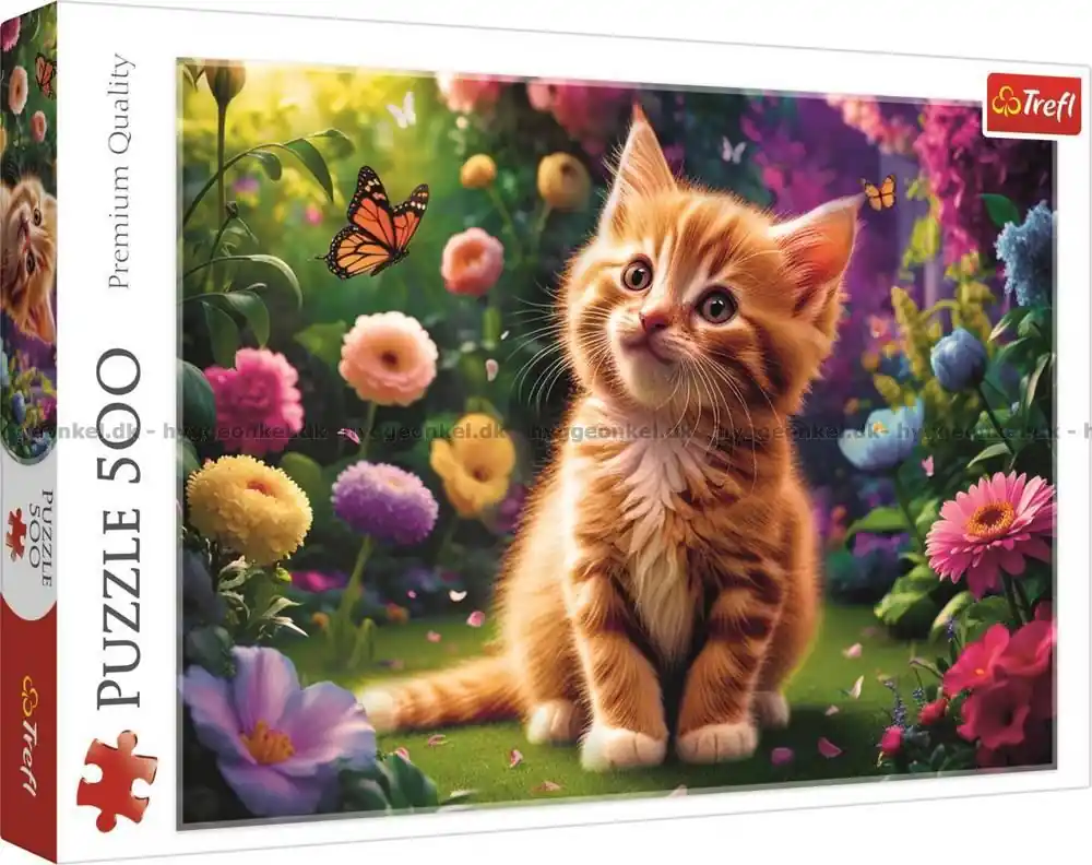 Rea | Kattungen i blomsterprakt, 500 bitar