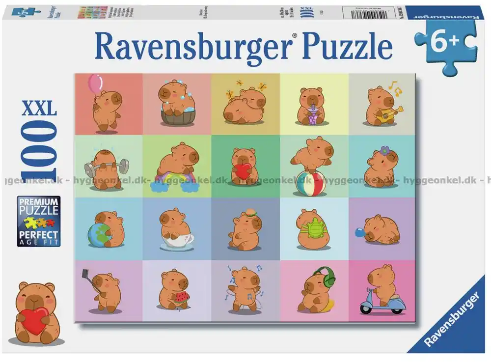 Gratis retur - Kawaii Kapybarans vardag, 100 bitar