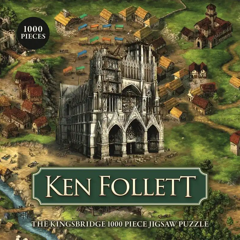 Ken Folletts världen Kingsbridge, 1000 bitar - Prissänkt
