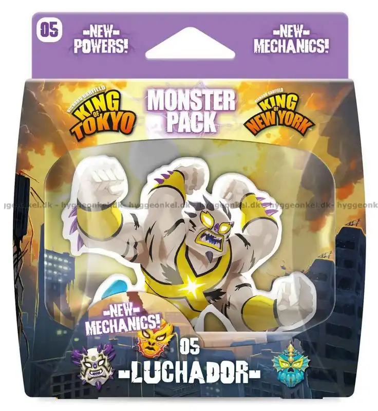 King of Tokyo Luchador Monster Pack | Populär