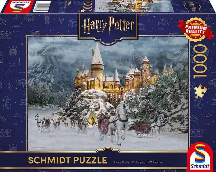 Kinkade Harry Potter - Vinter vid Hogwarts, 1000 bitar - Favorit