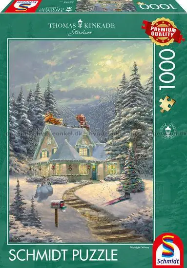 Kinkade Julafton, 1000 bitar | Fabrikspris