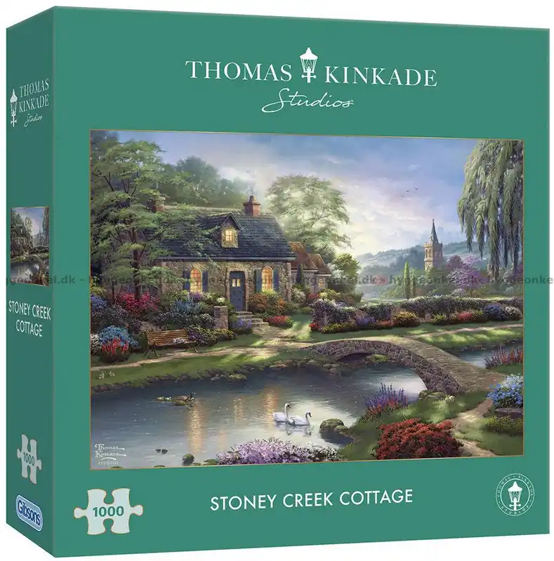 Finns tillgänglig | Kinkade Stenhuset, 1000 bitar