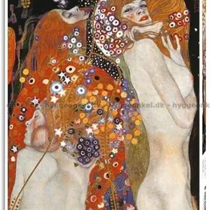 Finns tillgänglig | Klimt Water Serpents II, 1000 bitar