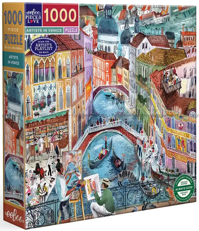 Fynd | Konstnärernas Venedig, 1000 bitar