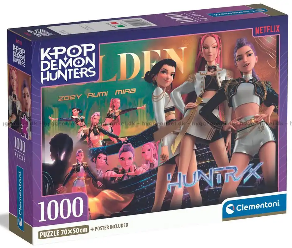 Trygg betalning - KPop Demon Hunters Hjältarna, 1000 bitar