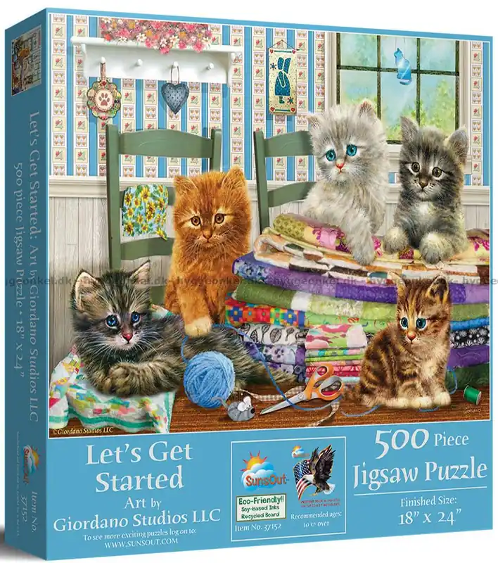Reapris | Kreativa kattungar, 500 bitar