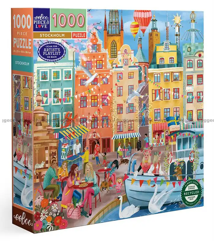Krogmann Stockholm, 1000 bitar | Mycket efterfrågad