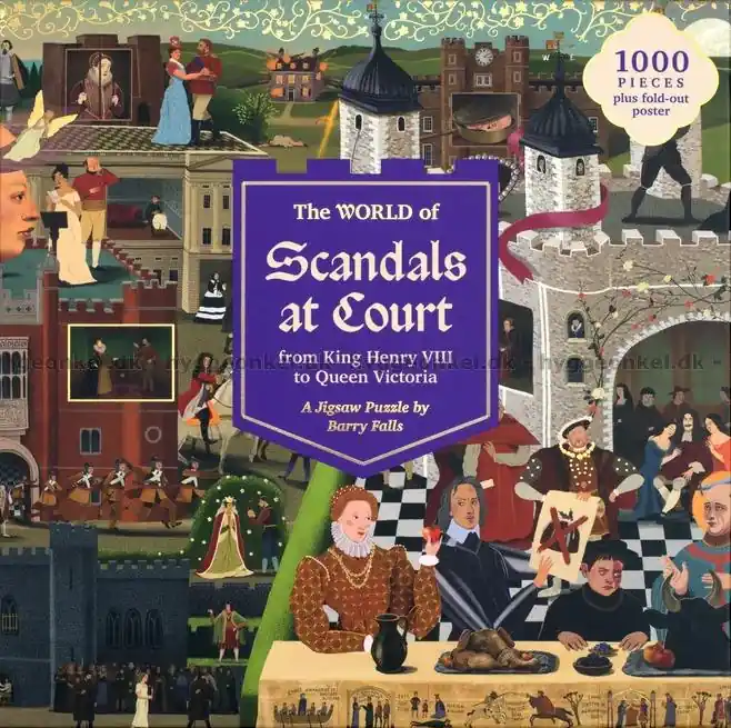 Kan beställas | Kungliga skandaler, 1000 bitar