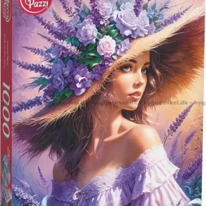 Kvinnan med den blomstrande hatten, 1000 bitar | Spara nu