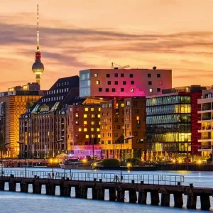 Kvällsljus över Berlin, 1000 bitar - Beställ nu