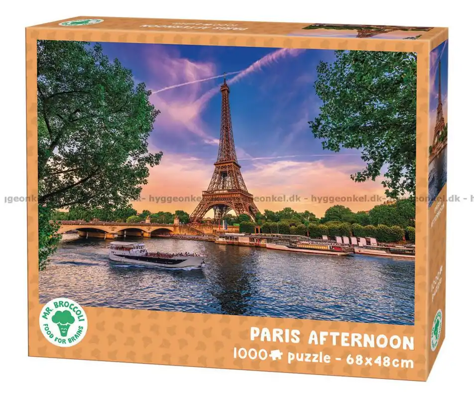 Kvällsljus över Paris, 1000 bitar | Sänkt pris