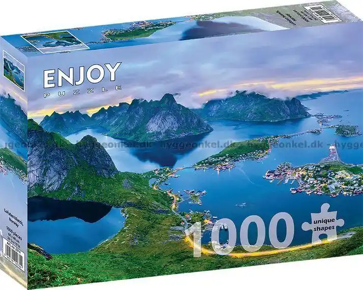 Lofoten Fjäll och fjord, 1000 bitar | Premium