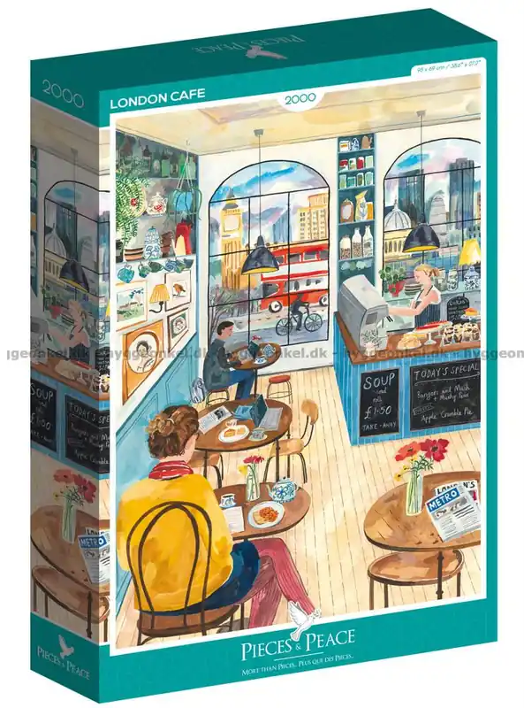London Cafe, 2000 bitar - Nytt lägre pris