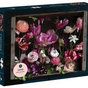 Nytt i sortimentet - Lådan med blommor, 1000 bitar