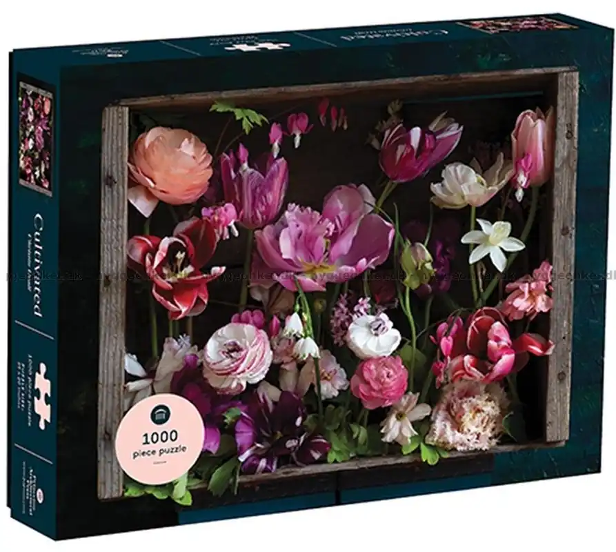 Nytt i sortimentet - Lådan med blommor, 1000 bitar