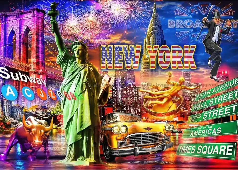 Kanonpris - Machetti New York, 500 bitar