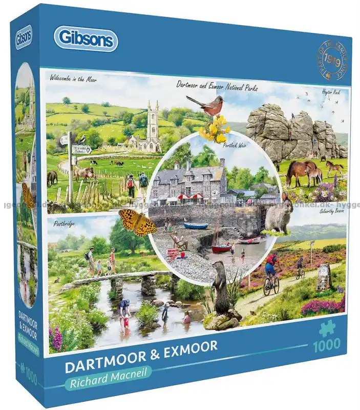 Fabrikspris - Macneil Dartmoor & Exmoor, 1000 bitar