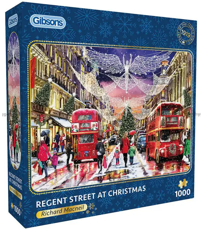 Nyhet - Macneil Jul på Regent Street, 1000 bitar