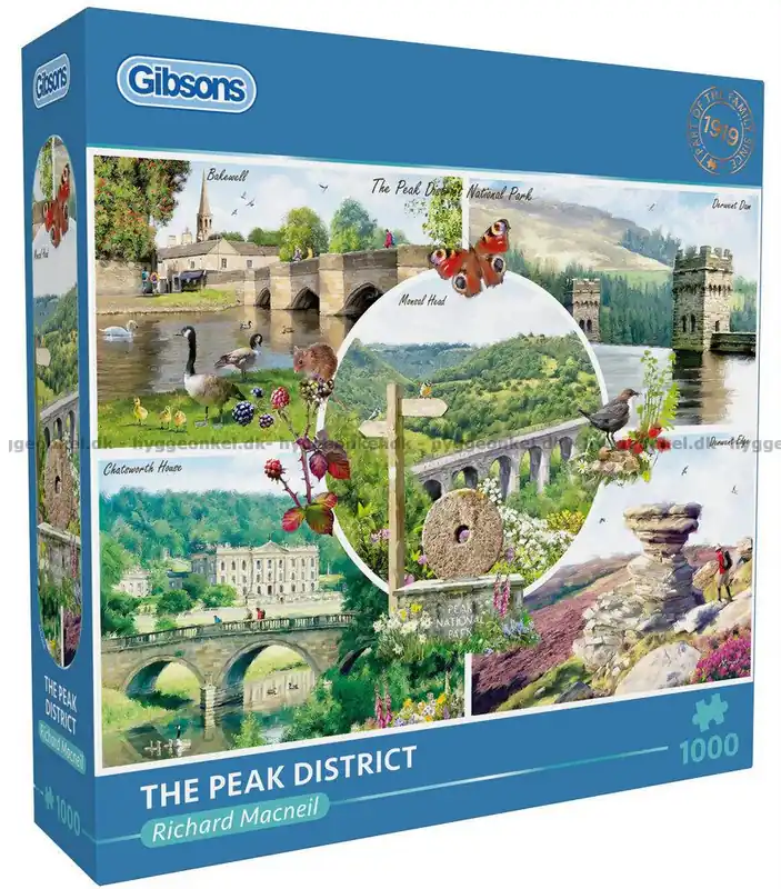 Macneil Peak District, 1000 bitar | Premiumkvalitet