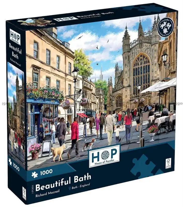 Macneil Sommar i Bath, 1000 bitar | Kanonpris
