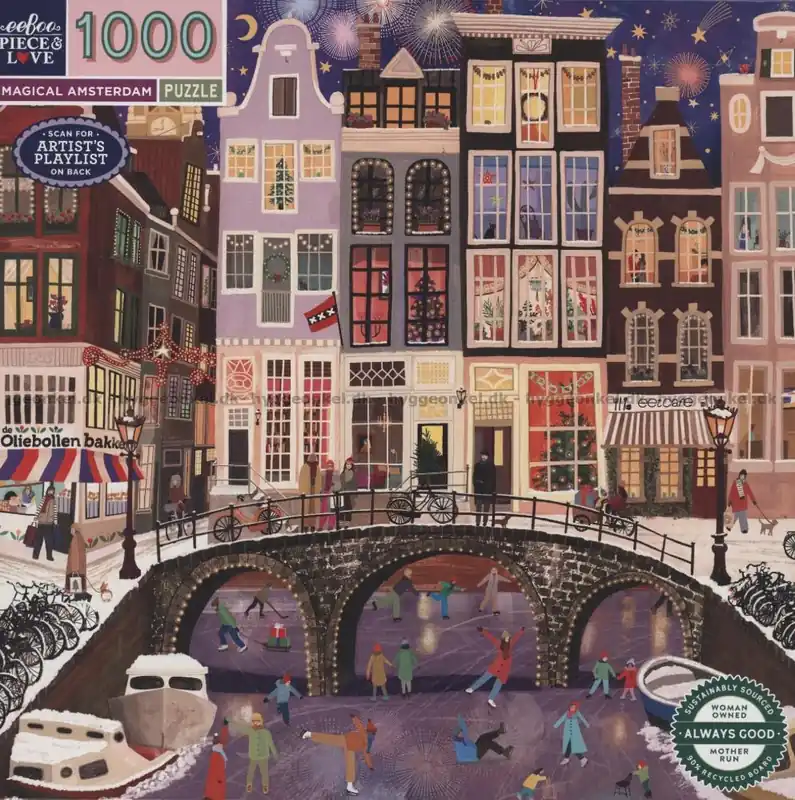 Makhoul Magiska Amsterdam, 1000 bitar - Beställ nu