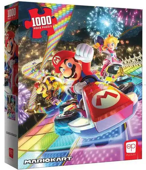 Tidsbegränsat erbjudande - Mario Kart Rainbow Road, 1000 bitar