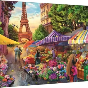 Bara idag | Marknadsdag i hjärtat av Paris, 1000 bitar