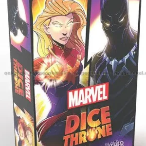 Bra pris | Marvel Dice Throne 2-Hero Box (Captain Marvel, Black Panther)