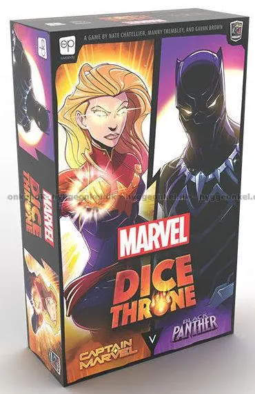 Bra pris | Marvel Dice Throne 2-Hero Box (Captain Marvel, Black Panther)