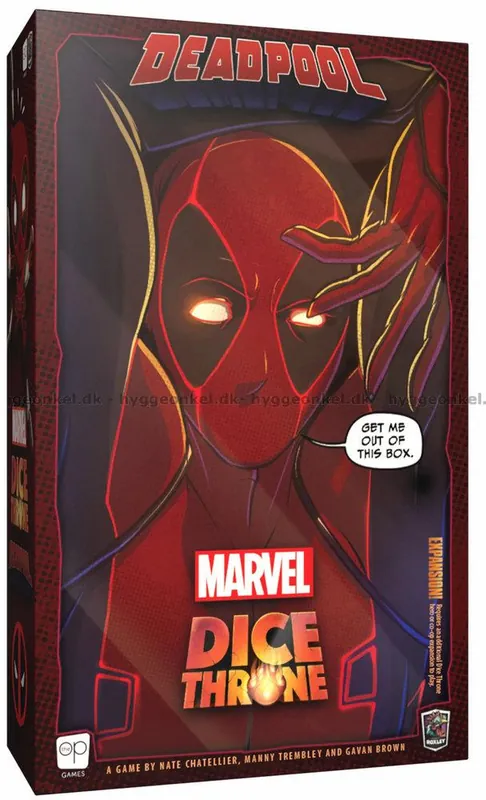 Marvel Dice Throne Deadpool - Nedsatt pris