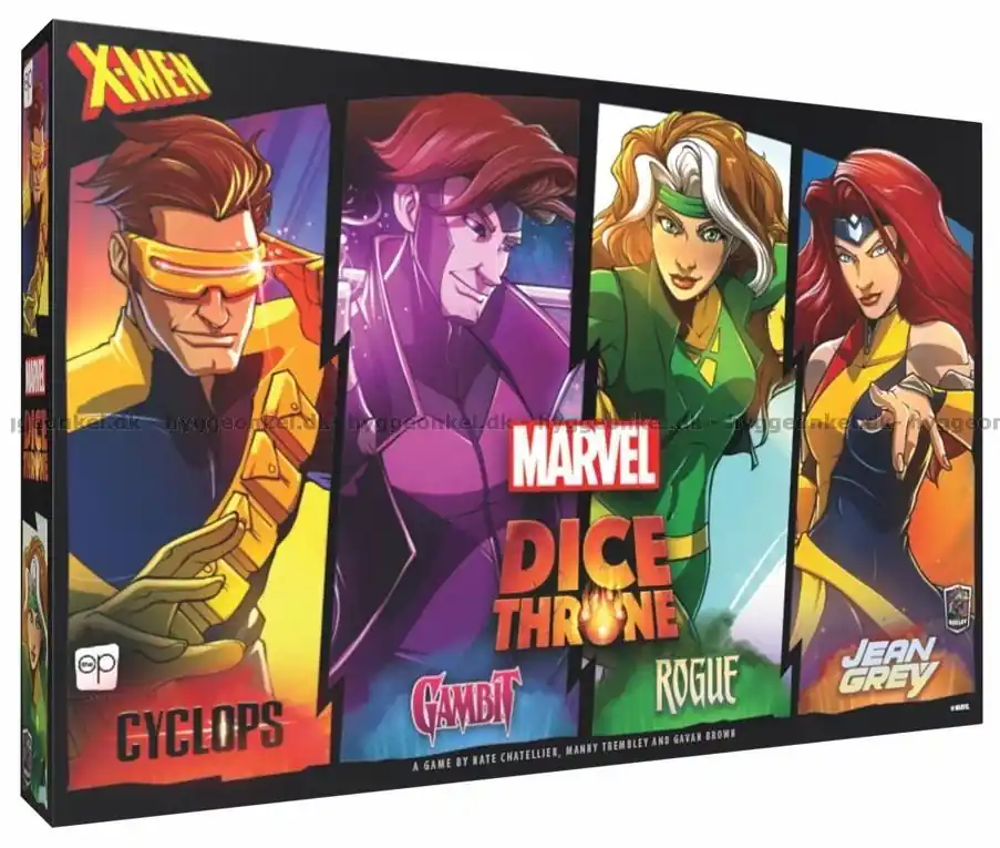 Riktigt fynd | Marvel Dice Throne X-Men Box 2 (Cyclops, Gambit, Rogue, Jean Grey)
