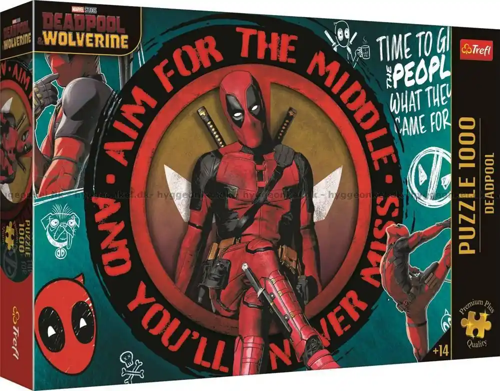 Marvel Deadpool, 1000 bitar - Köp direkt