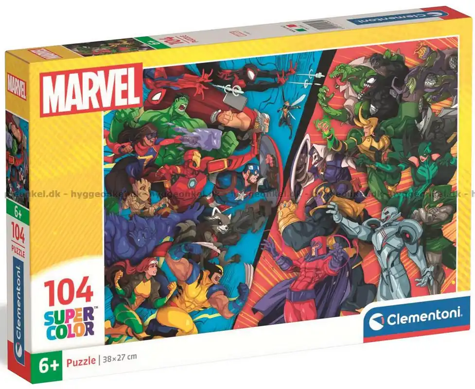 Marvel Hjältar och skurkar, 104 bitar | Nyhet hos oss