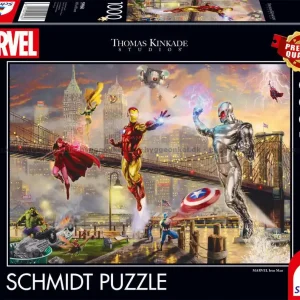 Bra pris | Marvel Kinkade - Avengers Iron Man, 1000 bitar