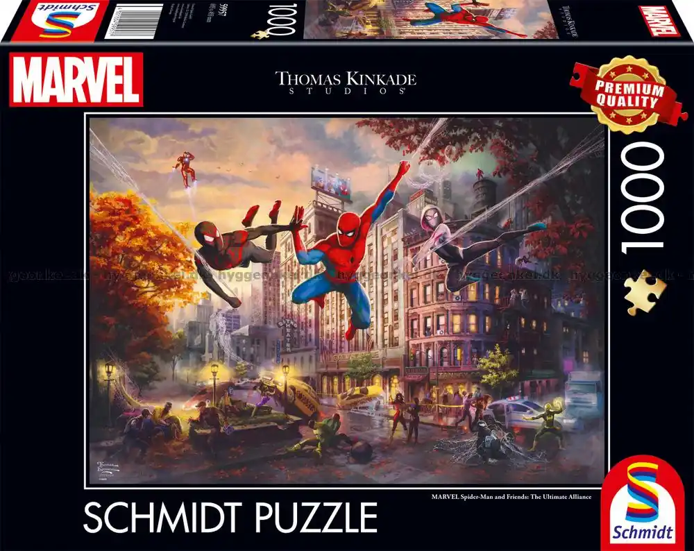 Marvel Kinkade - Spider-Man, 1000 bitar - Bra pris just nu