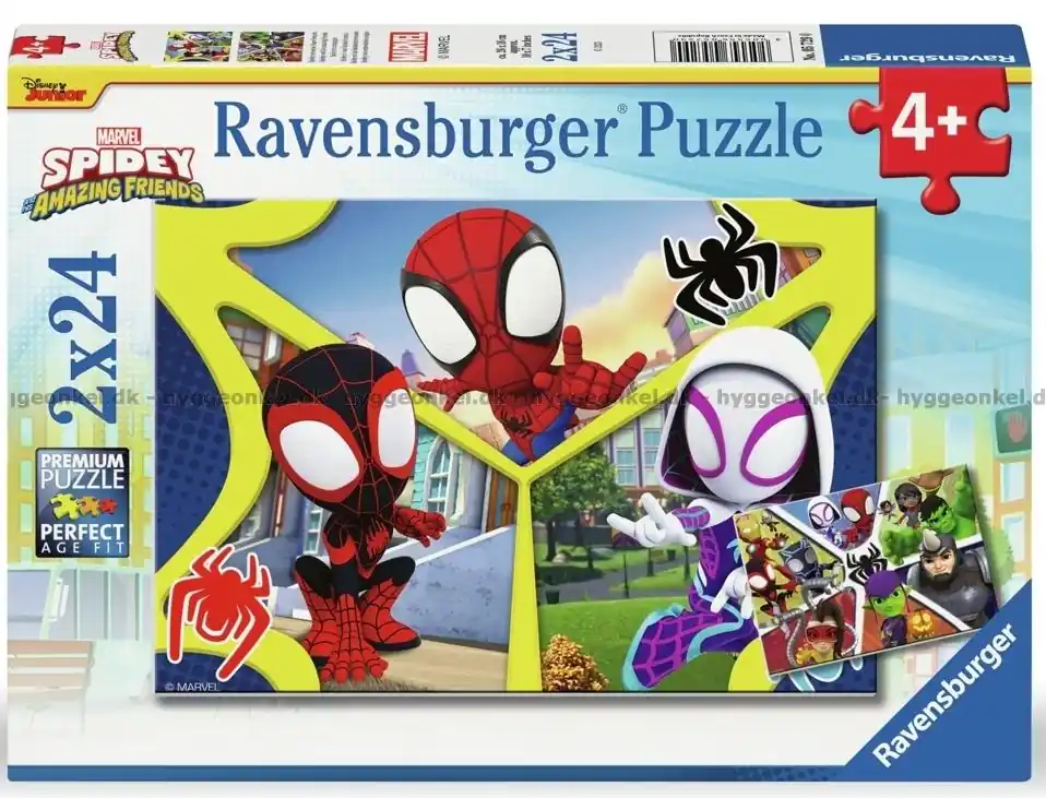 Missa inte - Marvel Spidey och hans fantastiska vänner, 2x24 bitar