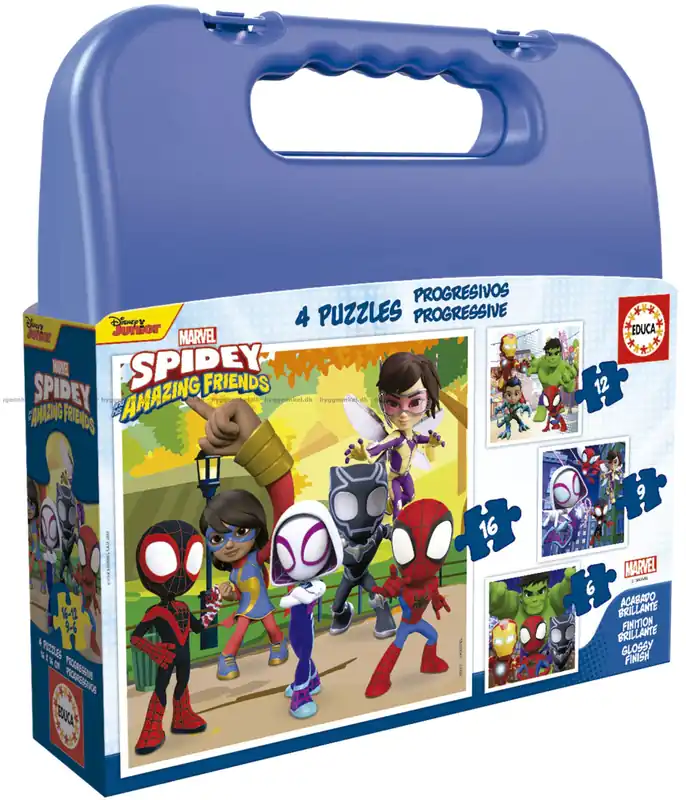 Sista chansen - Marvel Spidey och hans fantastiska vänner, 4 i 1, 6 bitar