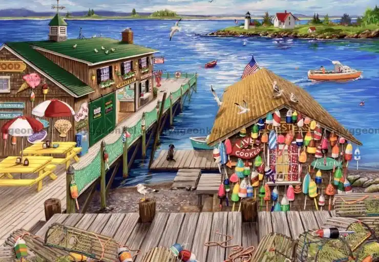 Endast ett fåtal kvar - McIntyre Fiskarens skjul, 1000 bitar