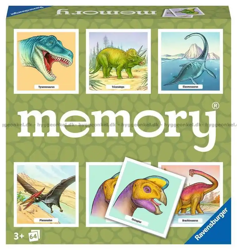 Memory Dinosaurier | Nyhet i webbutiken