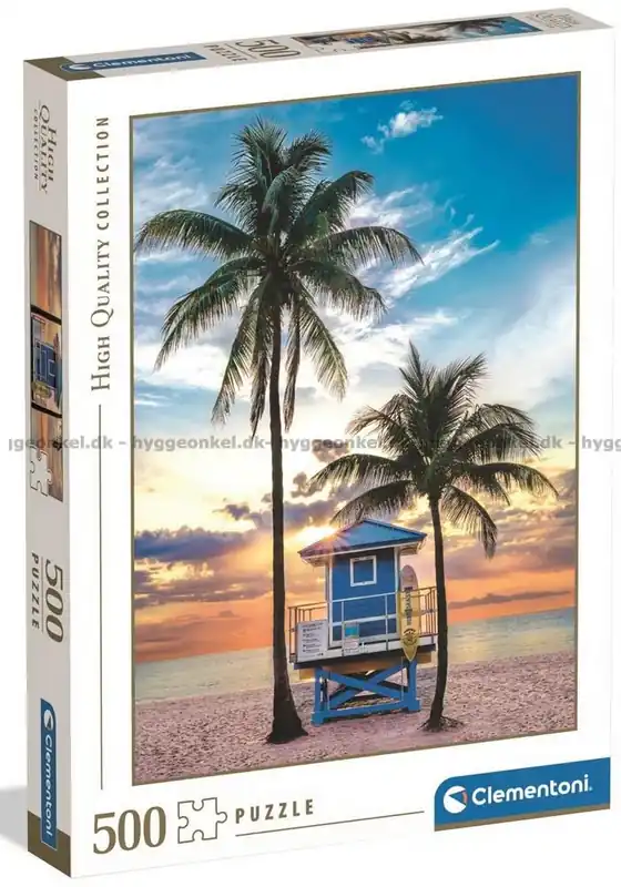 Miami Beach, Florida, 500 bitar | Skynda dig