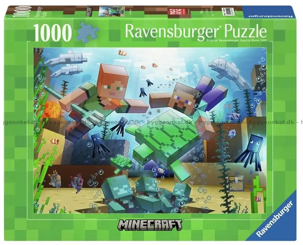 Minecraft, 1000 bitar | Prissänkt